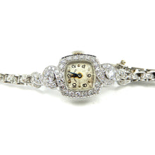 Load image into Gallery viewer, Estate Tiffany&#39;s Platinum &amp; Diamond Watch