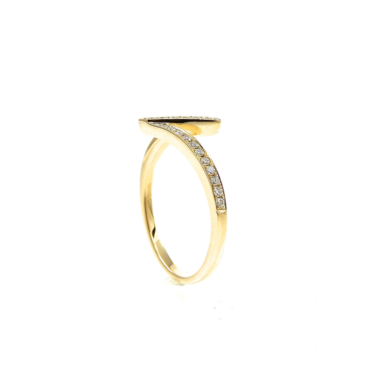 Diamond Z Ring – T.K. Anderson Designs - Fine Jewelry