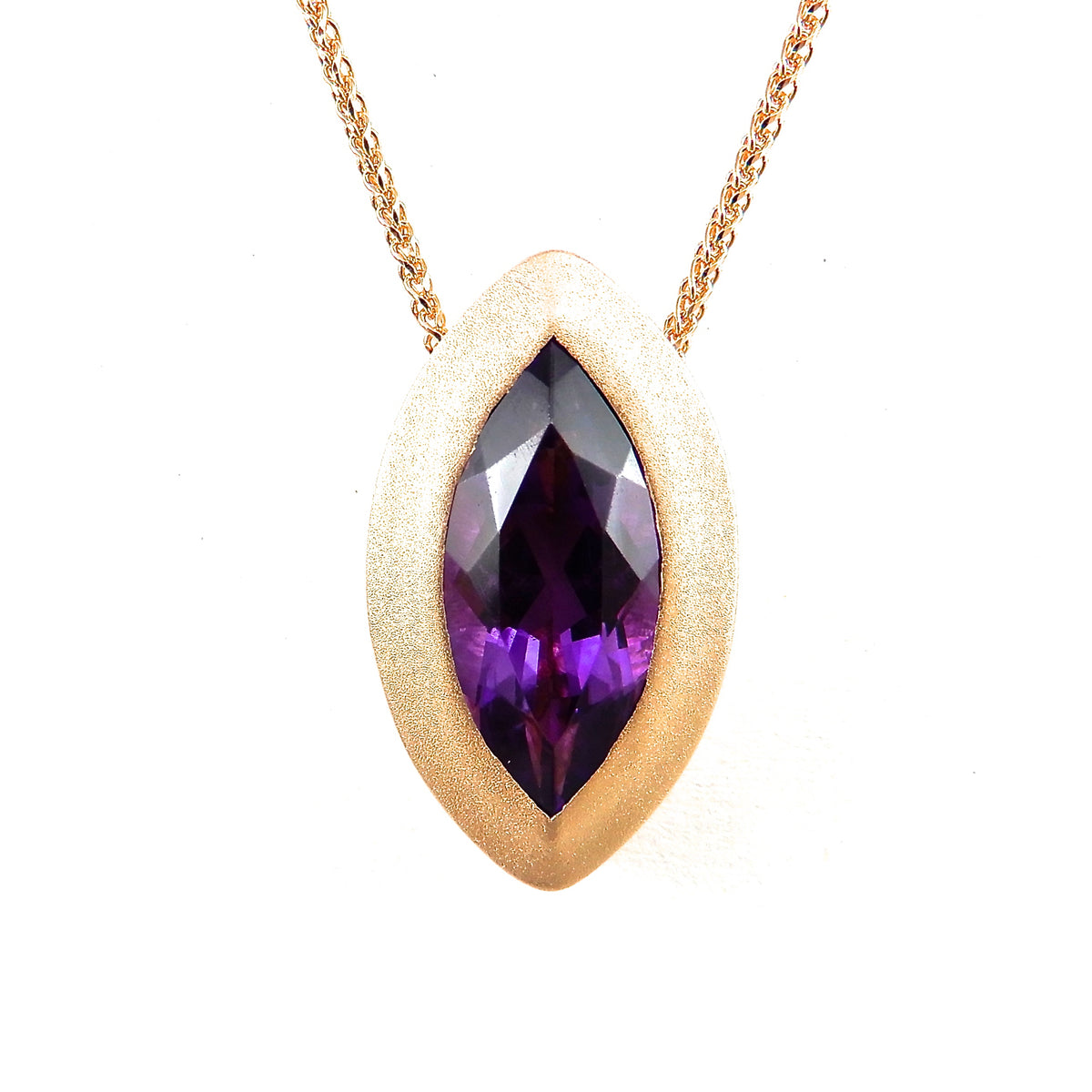 こたつ amethyst Infinity Amethyst Slide Pendant – T.K. Anderson Designs