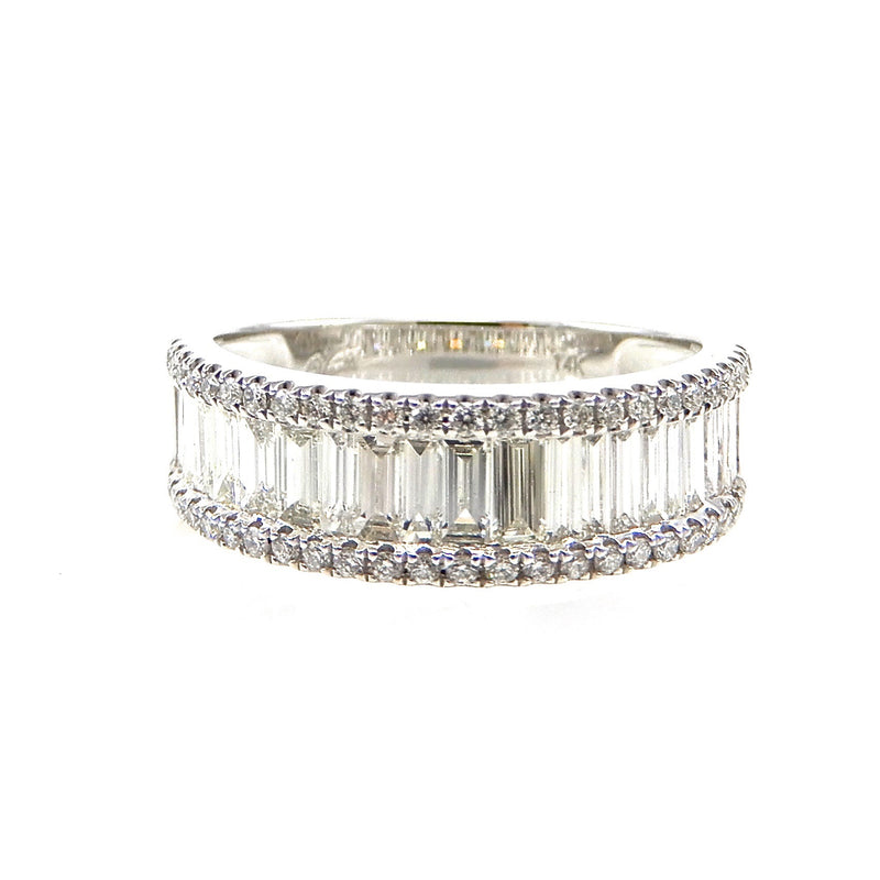 Baguette Diamond Band Ring