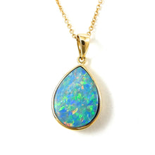 Load image into Gallery viewer, Teardrop Opal Pendant