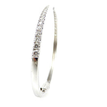 Load image into Gallery viewer, Tapered Diamond Hinge Bangle