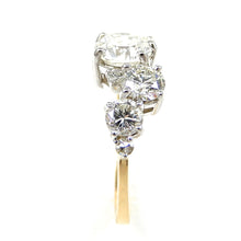 Load image into Gallery viewer, Various Sized Round Diamond Engagement Ring