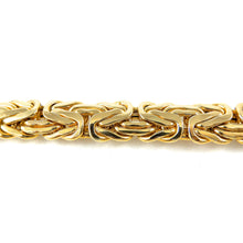 Load image into Gallery viewer, Estate Flat Byzantine Chain Bracelet