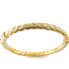 Load image into Gallery viewer, Estate Woven Yellow Gold Wire Bracelet