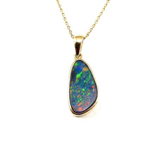 Load image into Gallery viewer, Freeform Opal Bezel Pendant