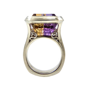 TK Anderson Mardi Gras Ametrine Ring