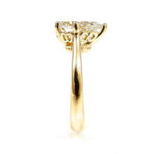 Load image into Gallery viewer, Pear Shaped Solitaire Engagement Ring