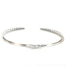 Load image into Gallery viewer, Tapered Diamond Hinge Bangle