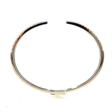 Load image into Gallery viewer, Tapered Diamond Hinge Bangle
