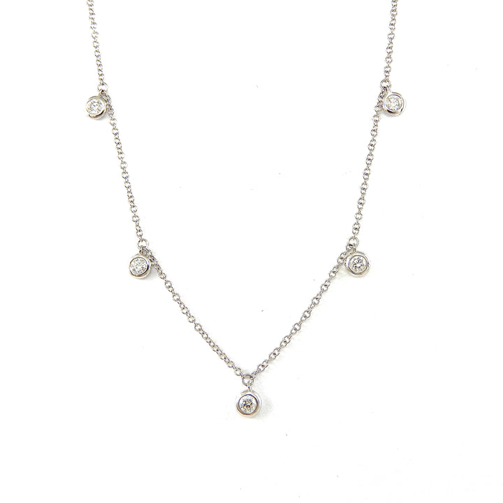 Diamond Drop Necklace