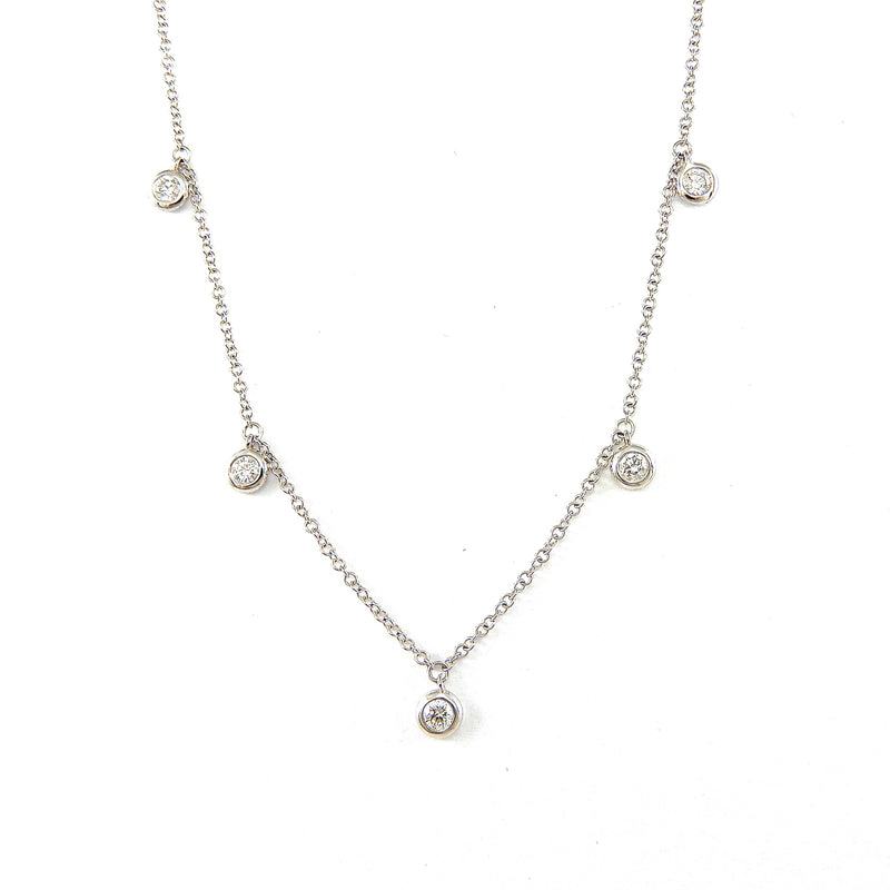 Diamond Drop Necklace