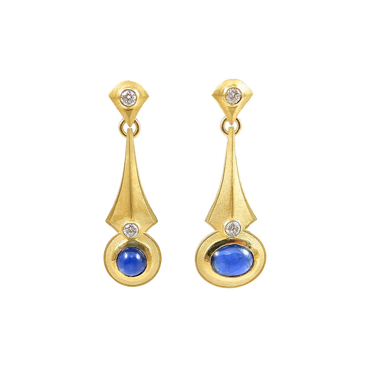 Cleopatra Sapphire Earrings