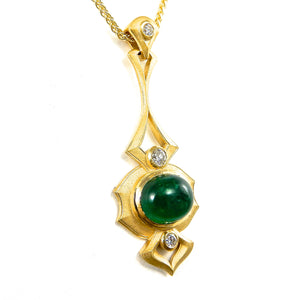 Cleopatra Emerald Necklace
