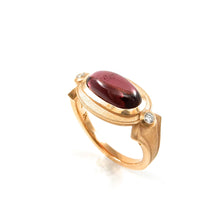 Load image into Gallery viewer, Cleopatra Rhodolite Garnet Ring