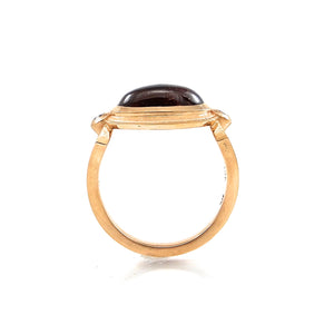Cleopatra Rhodolite Garnet Ring