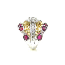 Load image into Gallery viewer, Diamond and Ruby Dream Ring