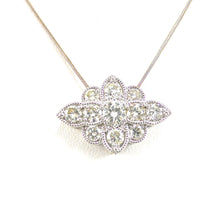 Load image into Gallery viewer, Diamond Wedding day pendant