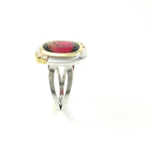 Load image into Gallery viewer, Custom Raspberry Rubelite Tourmaline Ring