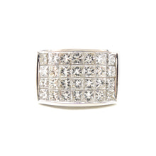 Load image into Gallery viewer, custom handcrafted Invisible set diamond ring