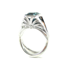 Load image into Gallery viewer, Blue Zircon Ring