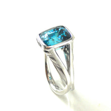Load image into Gallery viewer, Blue Zircon Ring