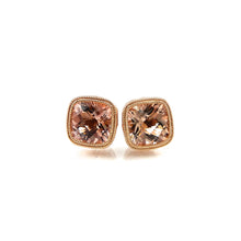 Load image into Gallery viewer, Morganite Earrings