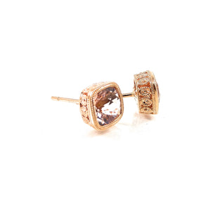 Morganite Earrings