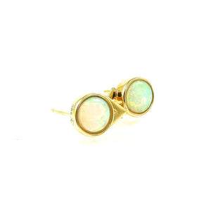 Opal Arrow Stud Earrings