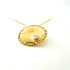 Gold and Diamond Necklace