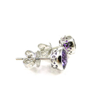 Load image into Gallery viewer, Custom Amethyst Stud Earrings