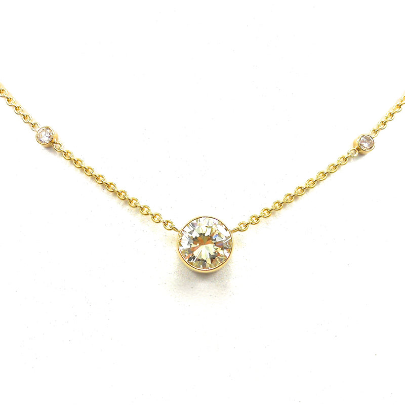 Diamond by the Yard necklace
