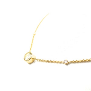 Diamond by the Yard necklace