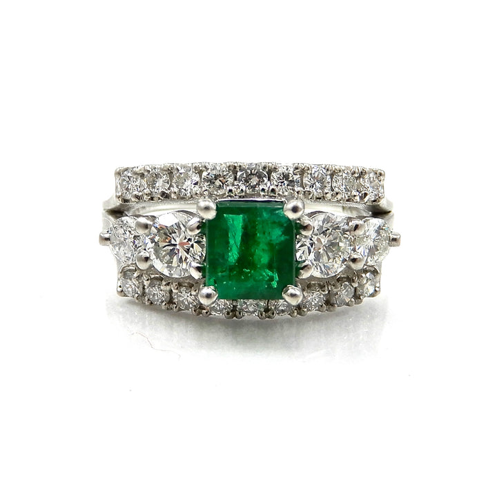 Emerald Wedding Ring