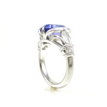 Load image into Gallery viewer, Custom Tanzanite Ring Handmade