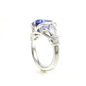 Custom Tanzanite Ring Handmade