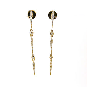 Diamond Arrow Earrings