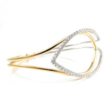 Load image into Gallery viewer, Diamond Hinge Bangle