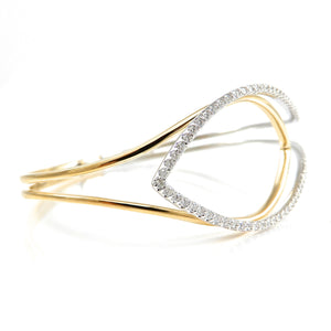 Diamond Hinge Bangle