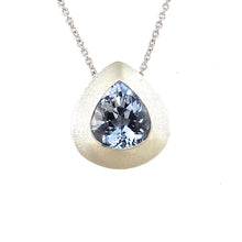 Load image into Gallery viewer, Infinity Blue Beryl Slide Pendant