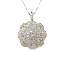 Load image into Gallery viewer, Victorian diamond Pendant