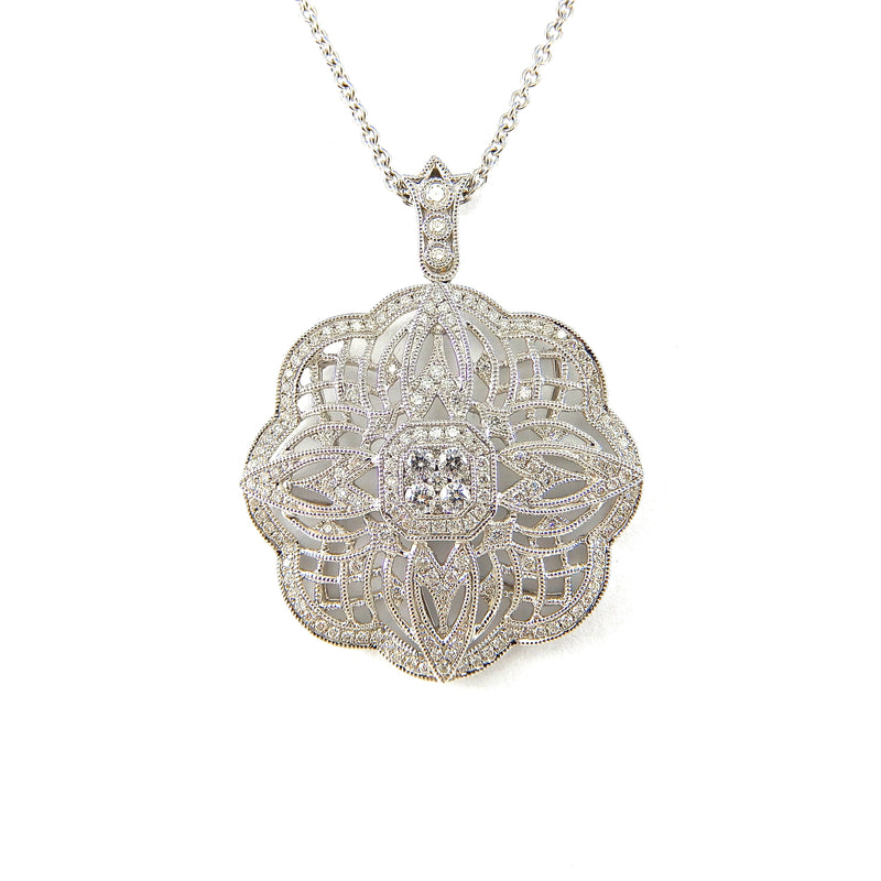 Victorian diamond Pendant