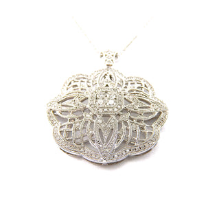 Victorian diamond Pendant