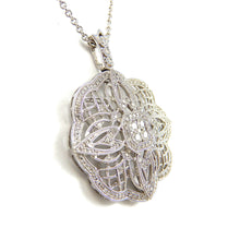 Load image into Gallery viewer, Victorian diamond Pendant