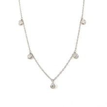 Load image into Gallery viewer, Diamond drop Necklace