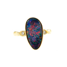 Load image into Gallery viewer, Australian Opal Doublet Ring