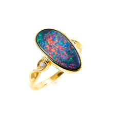 Load image into Gallery viewer, Australian Opal Doublet Ring