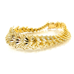 Diamond Cut Link Bracelet