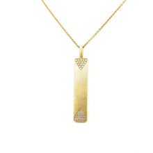 Load image into Gallery viewer, Diamond Bar Necklace