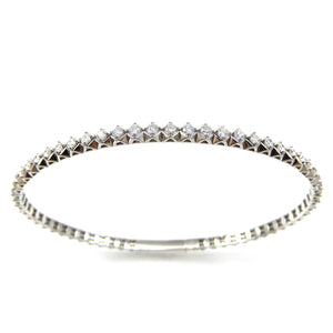 Flexible Diamond Tennis Bracelet